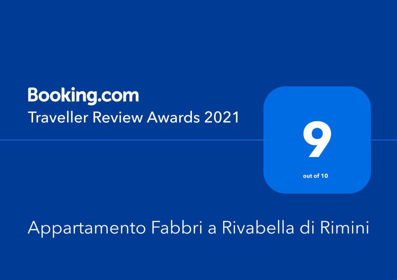 Appartamento Fabbri A Rivabella Di Rimini Exteriör bild